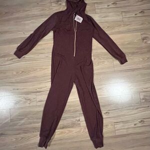 Savage X Fenty Chocolate glittery onesie